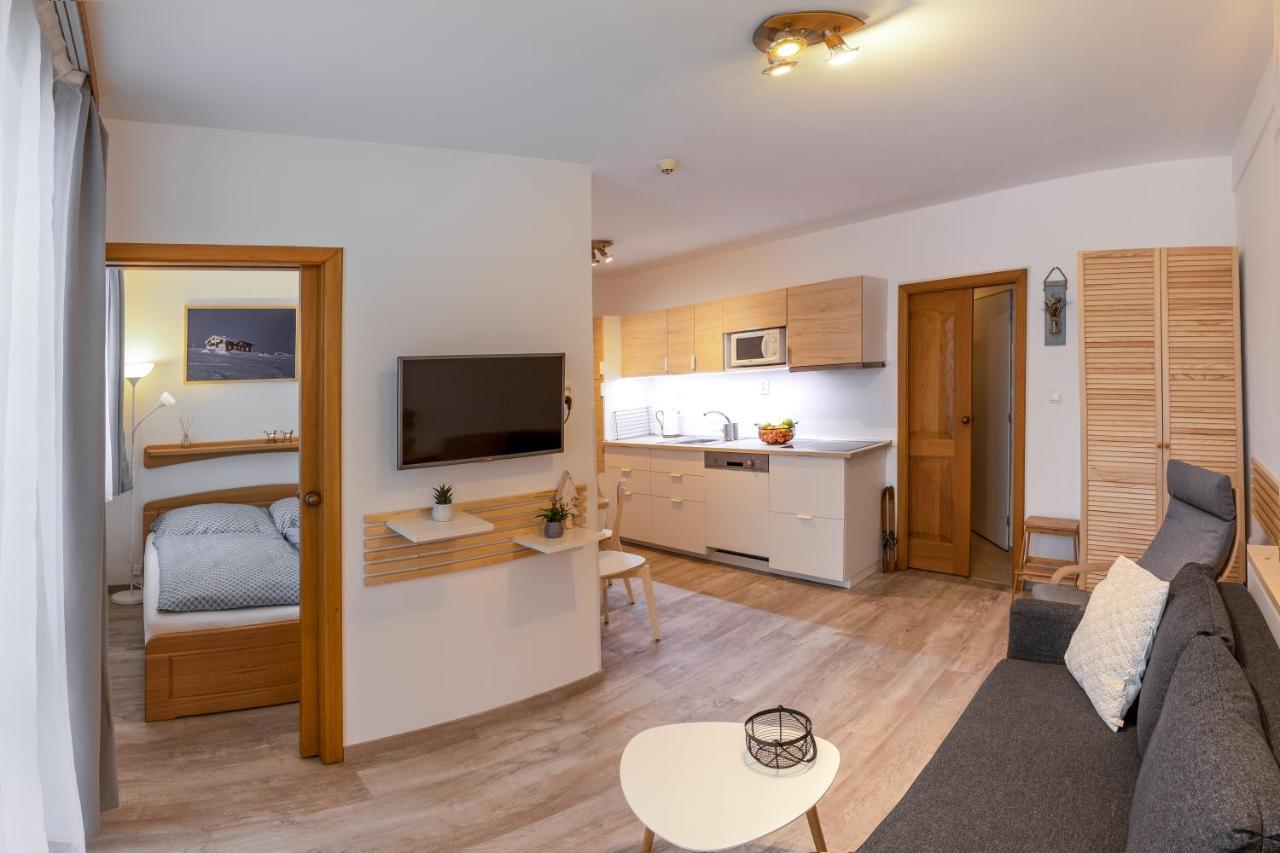 Horní Mísečky - Skvěle dostupné apartmány D u sjezdovky Exterior foto